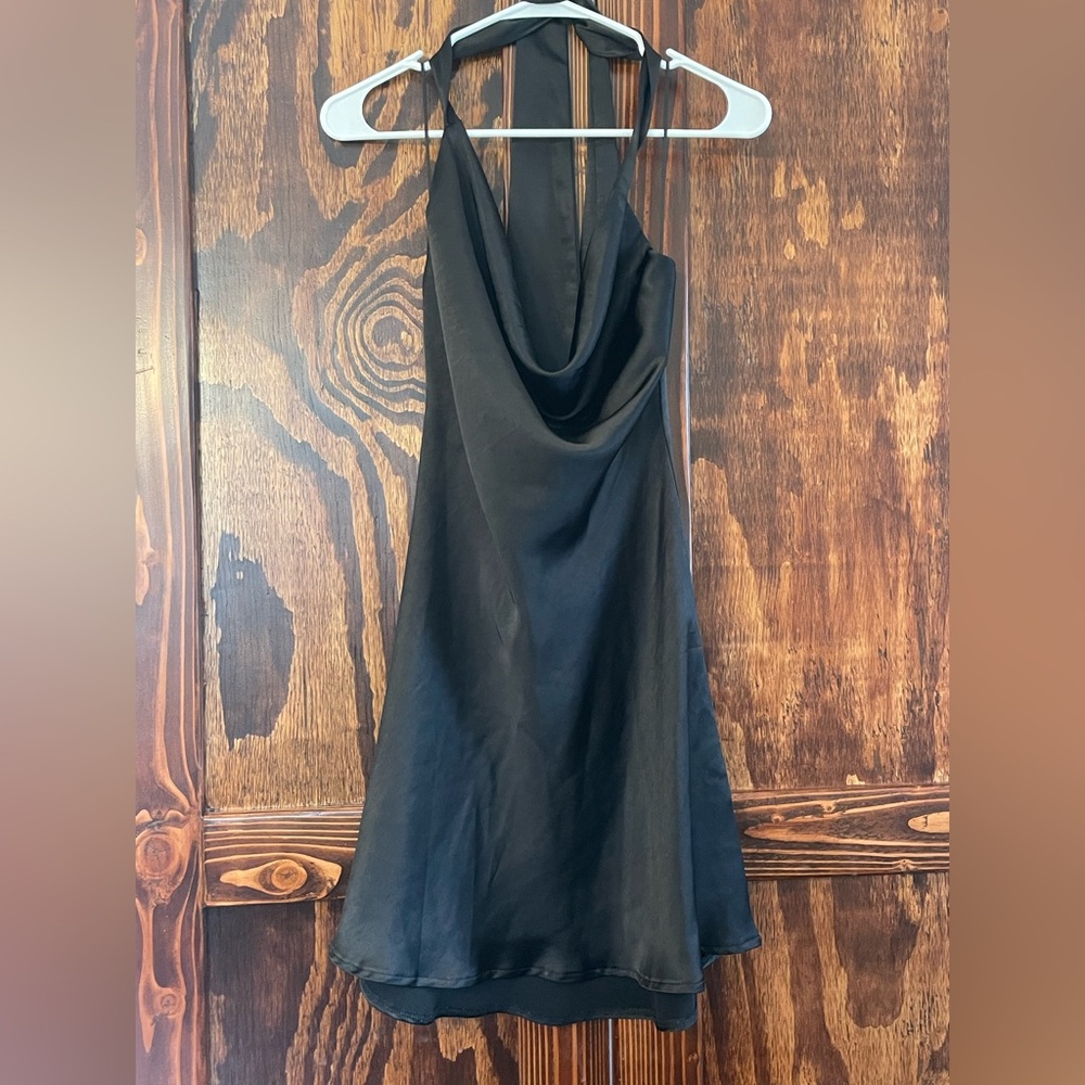 Altar'D state Daphne dress black satin
